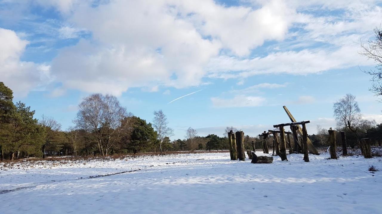 Chalet Op De Veluwe # Linde プッテン エクステリア 写真