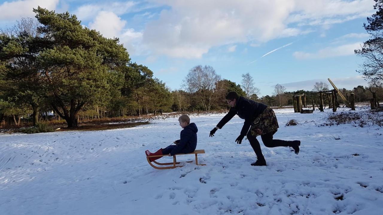 Chalet Op De Veluwe # Linde プッテン エクステリア 写真